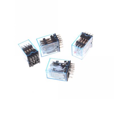 LED MY4 General Purpose Relay 14pins relais 12V 24V 110V 220