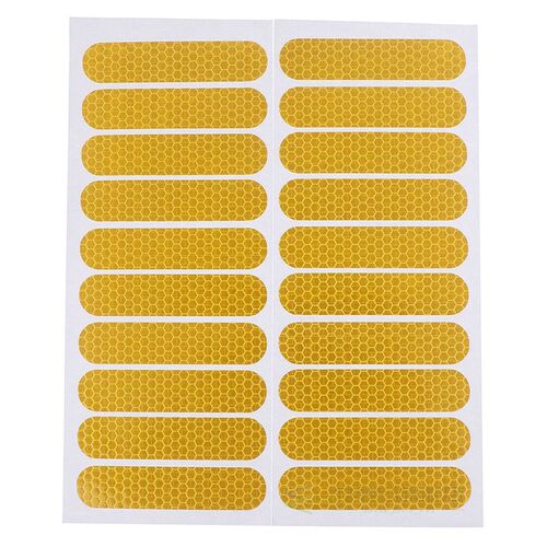 1X Reflectante Car Stickers electric scooter body reflective