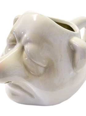 Ceramic Nose Egg Separator White Yolk Filter Home Egg Divide