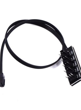 40cm 1 to 5 4-pins Molex TX4 PWM CPU Cooler Case Chasis Cool