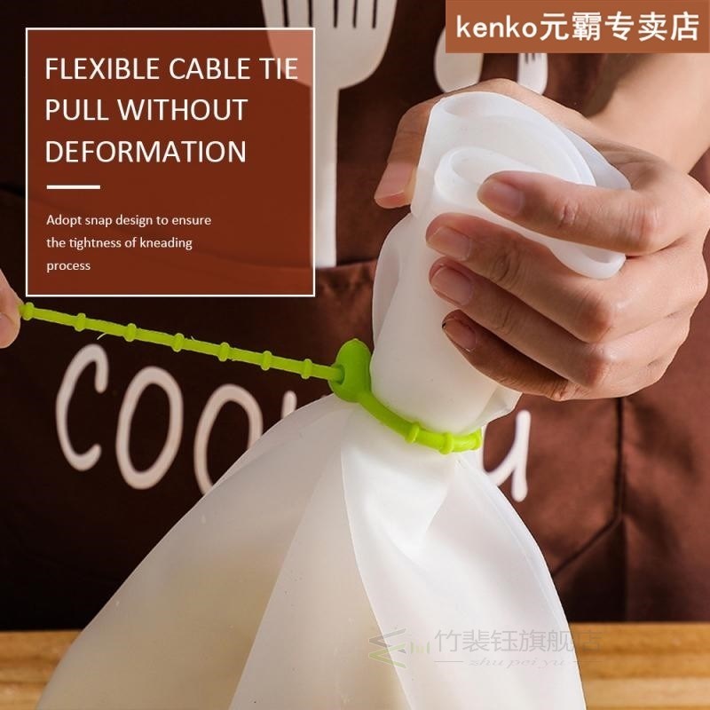 Silicone Kneading Bag Dough Making Flour Mixer Bread Maker B