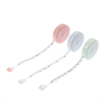 1pc 2M Tape Measures Portable Retractable Ruler Children Hei