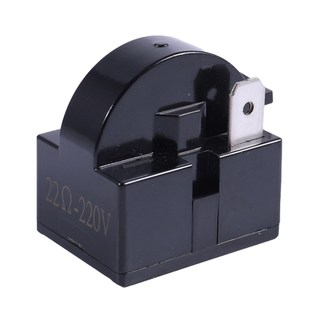 Plastic Case 22 Ohm 2 Pins PTC Starter Relay for Refrigerato