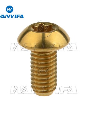 Titanium Bolt M5x10mm T25 Torx Head Screw for Bike Disc Brak