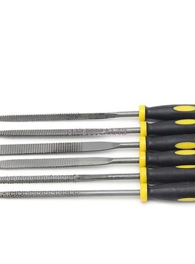 6Pcs 180mm Mini Metal Filing Rasp Needle File Wood Tools Han