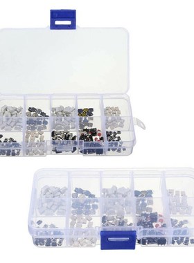 250PCS 10 Types Tactile Push Button Touch Switch Remote Keys