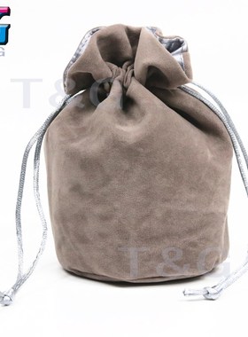 Dice Bag Double LayerJewelry Packing  Velvet Drawstring  Pou