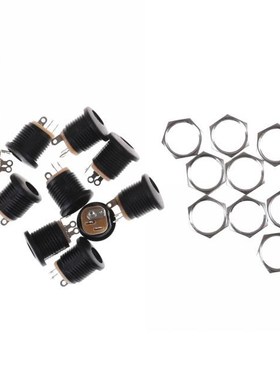 10Pcs 5.5*2.1 适用于  DC022 DC Power Supply Jack Socket Fema