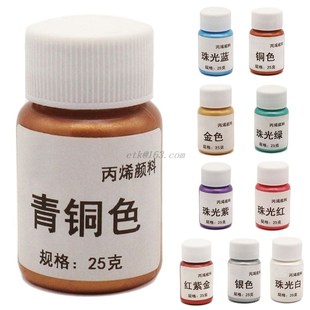 Acrylic Pigment Metallic Paint Drawing Art DIY Handmade Enam