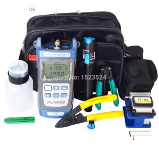 12pcs/set FTTH Fiber Optic Tool Kit with Fiber Cleaver -70~+