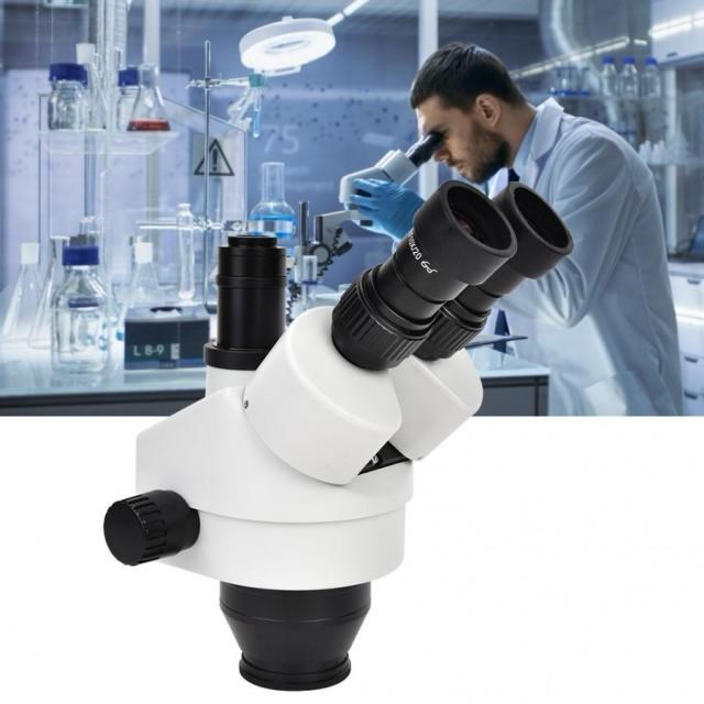 WF10X Trinocular Zoom Stereo Microscope 20mm Eyepiece Lens M