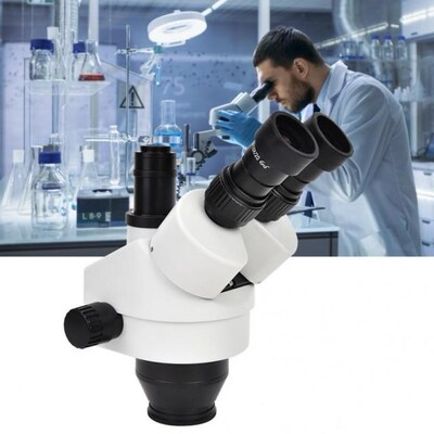 WF10X Trinocular Zoom Stereo Microscope 20mm Eyepiece Lens M