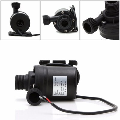 800L/H 5M Water Submersibles Pumps DC 12V/24V Solar Brushles