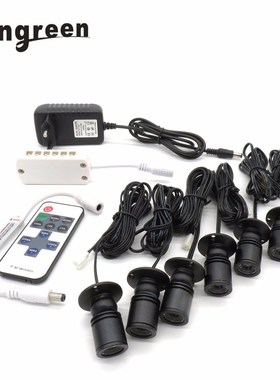 6pcs/lot 1.5W mini LED spotlights cabinet LED surface mounte