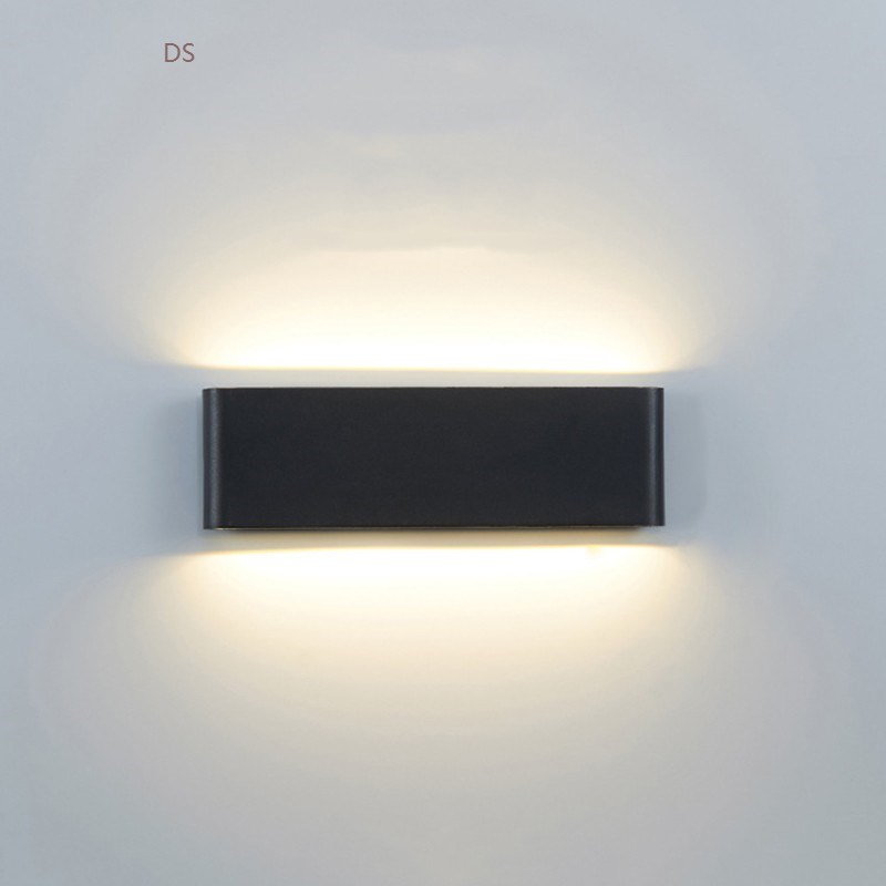 12w Simple LED Waterproof Outdoorr Wall Lamp Aluminum Garden