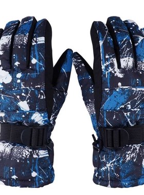 outdoor winter warm anti wind women men ski gloves