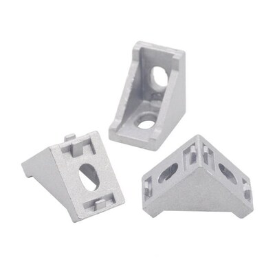 HOTSale 20pcs 2028 corner fitting angle aluminum 20 x 28 L c
