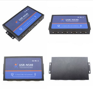 USR-N540 RS232 Serial Rj45 Converters 4 Ports Serial RS232 R