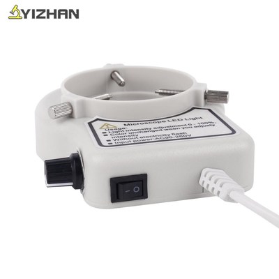 Microscope LED Ring Light Illuminator Lamp For  Microscope E