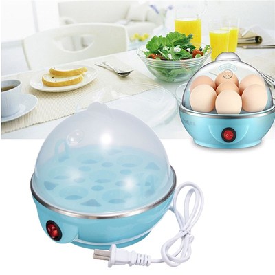 US Plug Multifunction Poach Boil Electric Egg Cooker Boiler