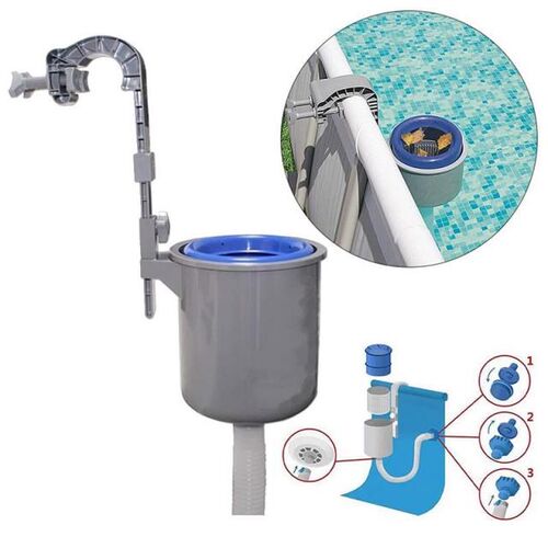 Automatic Swimming Pool Surface Cleaner Wall Mount Pool Stra