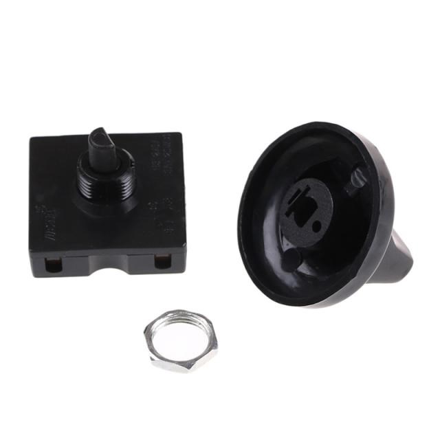 120V-250V 4-Position 3-Speed Fan Selector Rotary Select Sele
