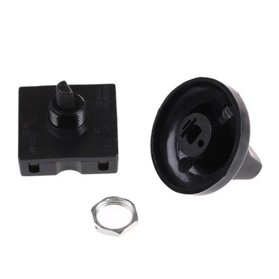 120V-250V 4-Position 3-Speed Fan Selector Rotary Select Sele