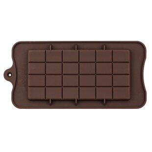 DIY Non-stick Chocolate Waffle Silicone Mold Fudge Candy Mol