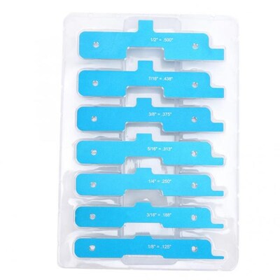 7 Pcs Setup Bar Soft Aluminum Multi-Function Router Table Se