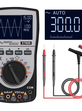 Digital Oscilloscope Multimeter AC Current Voltage Resistanc