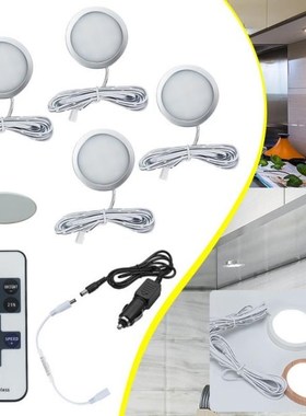 4/8pcs 12LED Caravan Interior Downlights Adjustable Brightne