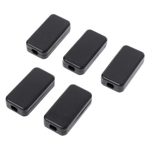5pcs/lot Black Electric Plastic Waterproof Case Project Junc