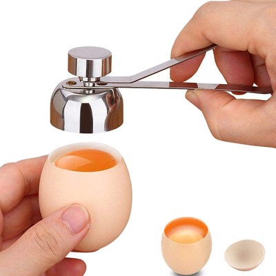 Stainless Steel Egg Scissors Eggshell Cutter Egg Topper Shel