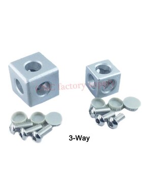 Hot sale 30/40 aluminum profile fittings 3-way corner connec