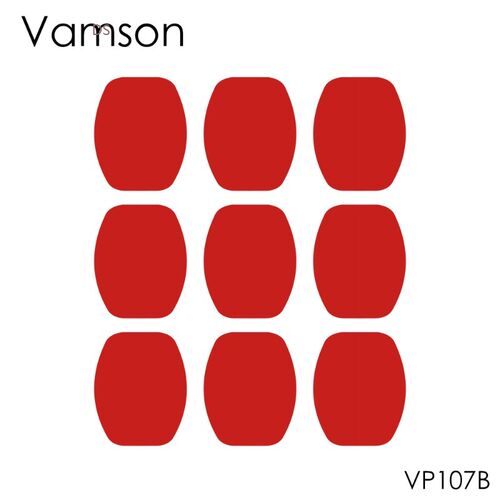 Vamson 9Pcs 3M Red Adhesive er Double Faced Adhesive Tape  G