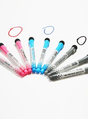 YIBAI 12Pcs/Lot Magnetic Whiteboard Marker Pen,Dry Erase Mar