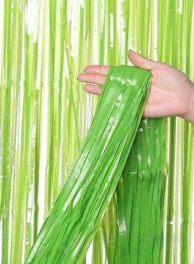3M Color Macaron Foil Fringe Tinsel Curtain Wedding Birthda