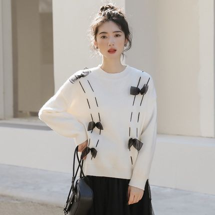 2021 autumn and winter new Korean loose pullover women