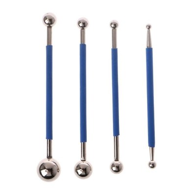 4PCS/SET Dual Stainless Steel Pressed Ball Tile Grout Glue G