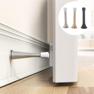 1Pc Spring Door Stopper Decorative Door Stopper Provides Pro