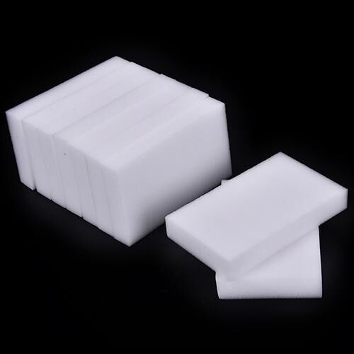 20pcs 100*60*20mm White Melamine Sponge Magic Sponge Eraser