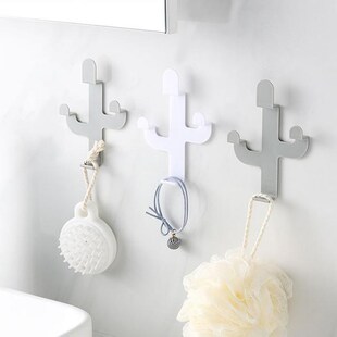 Recableght Cactus Shaped Hooks Self Adhesive Clothing Displa