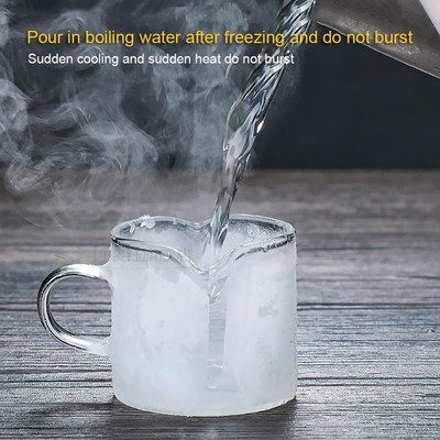 Glass Small Milk Mugs Thistle Condensed Glass Coffee  Latte