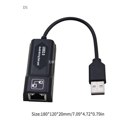 LAN Ethernet Adapter适用于 AMAZON FIRE TV 3 or STICK GEN 2 o