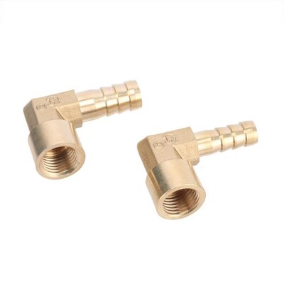Gardening Tools Equipment Brass Elbow 8mm 10mm Barbed To 1/4