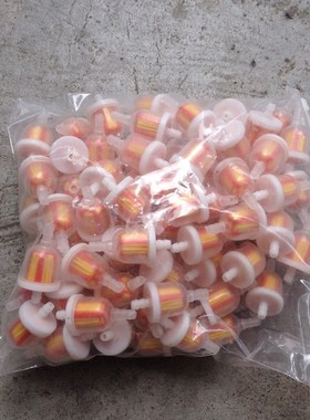 New 100pcs/lot Inline Plastic Motorcycle Gas Fuel Filter Mop