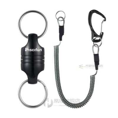 Magnetic Net Release Fly Fishing Tying Tool Equipment Alumin