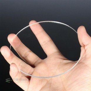 5pcs Thickness 3mm Round Plexiglass plastic Sheet acrylic bo