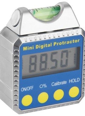 Angle Gauge Mini Protractor horizontal Bevel Box LCD Display
