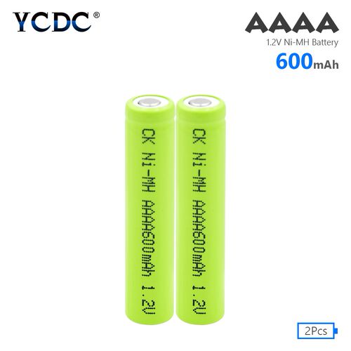 1/2/4 Pcs 1.2V AAAA 600mAh NiMH Ni-MH Battery Rechargeable M